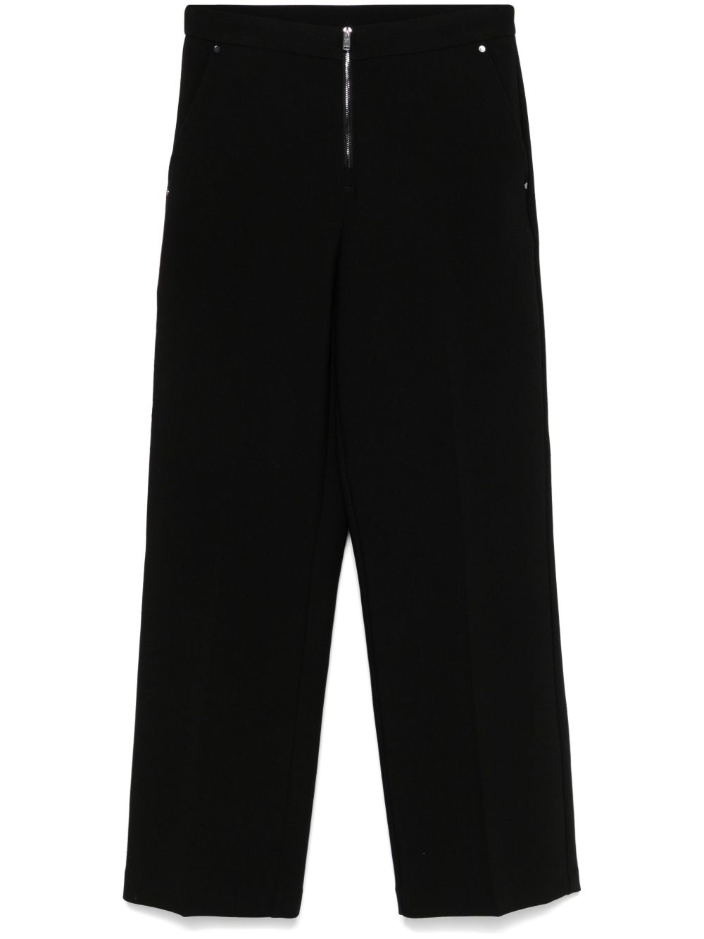 DKNY 经典阔腿裤 - 黑色