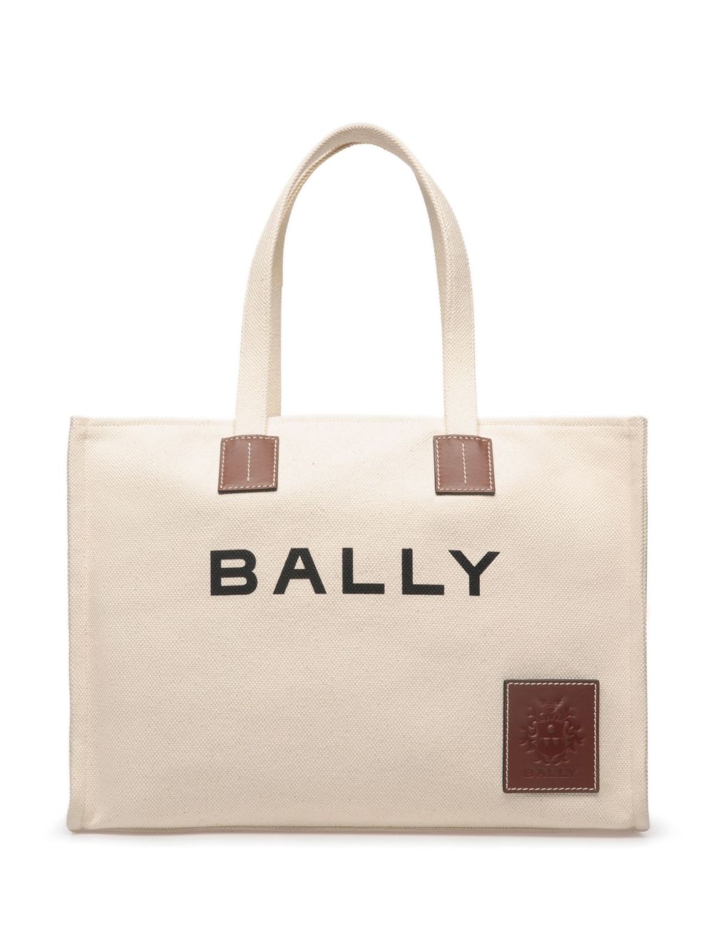 Bally Akelei logo印花托特包 - 中性色