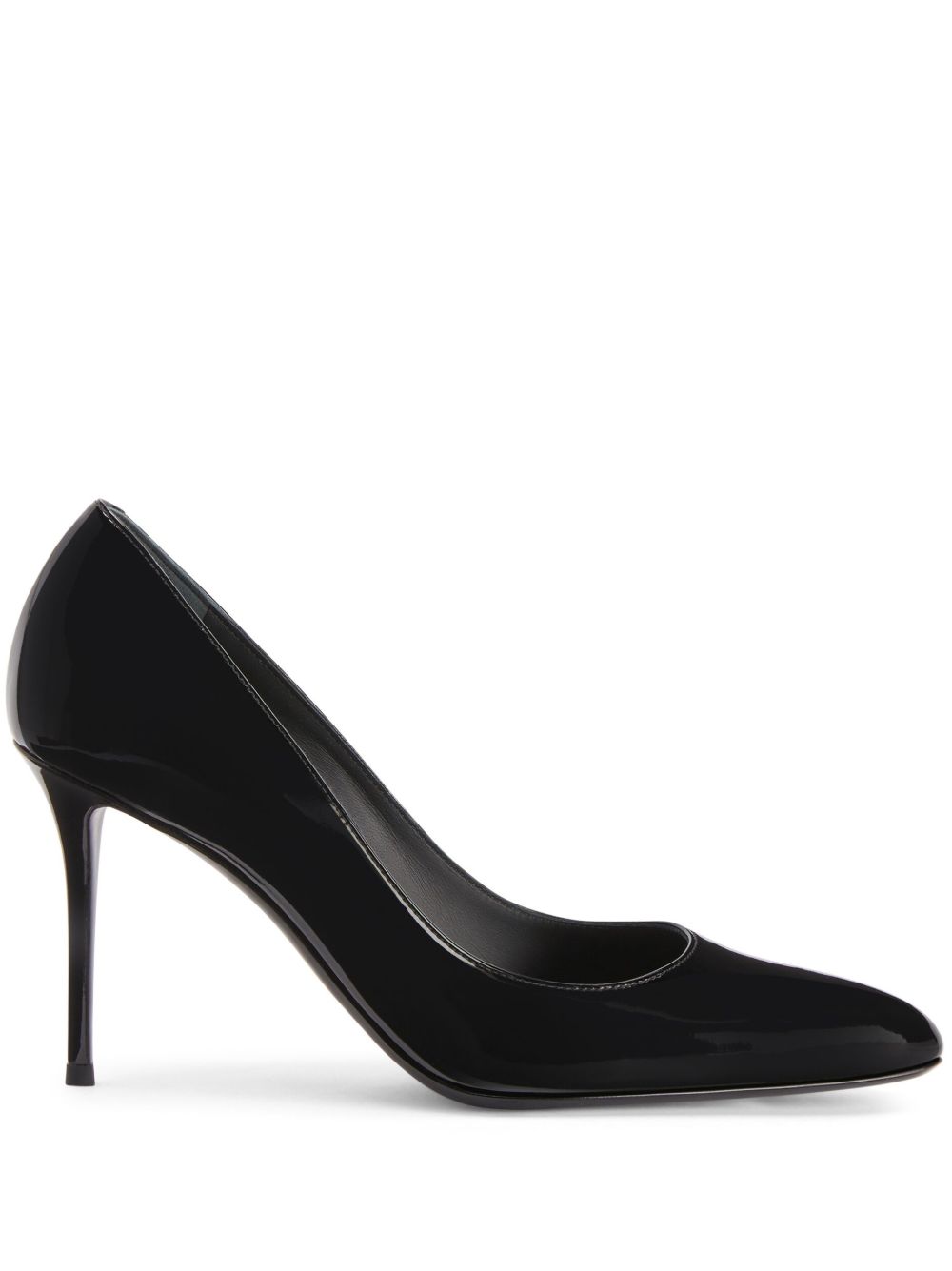 Giuseppe Zanotti Jakye 漆皮高跟鞋 - 黑色