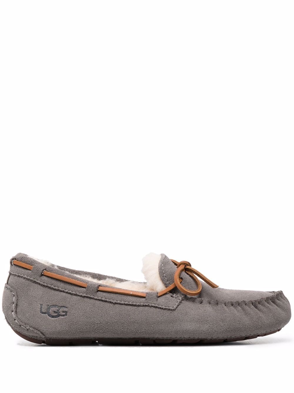 UGG Dakota 圆头拖鞋 - 灰色