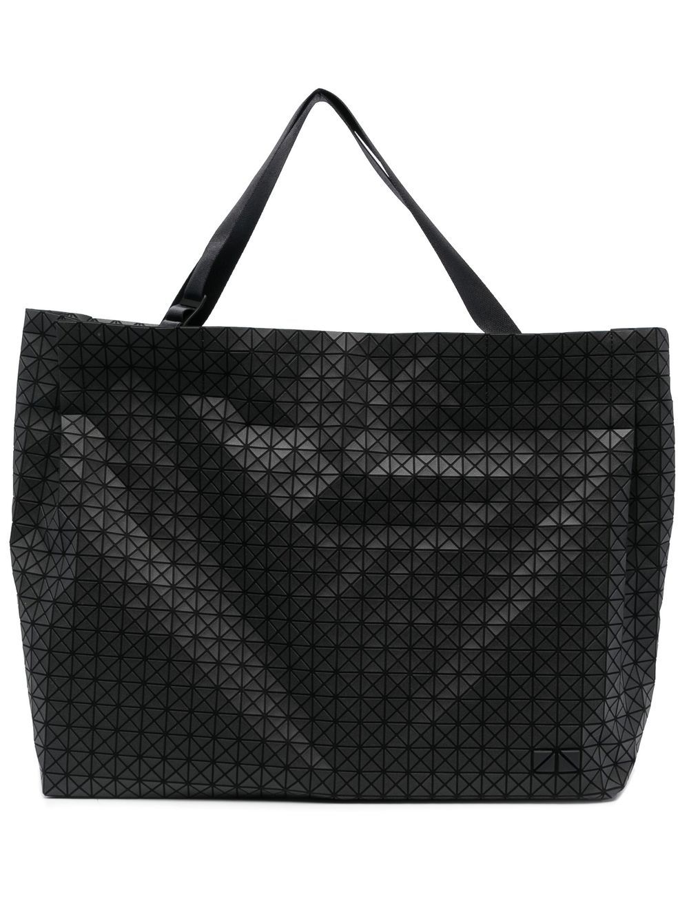 Bao Bao Issey Miyake 几何图案托特包 - 黑色