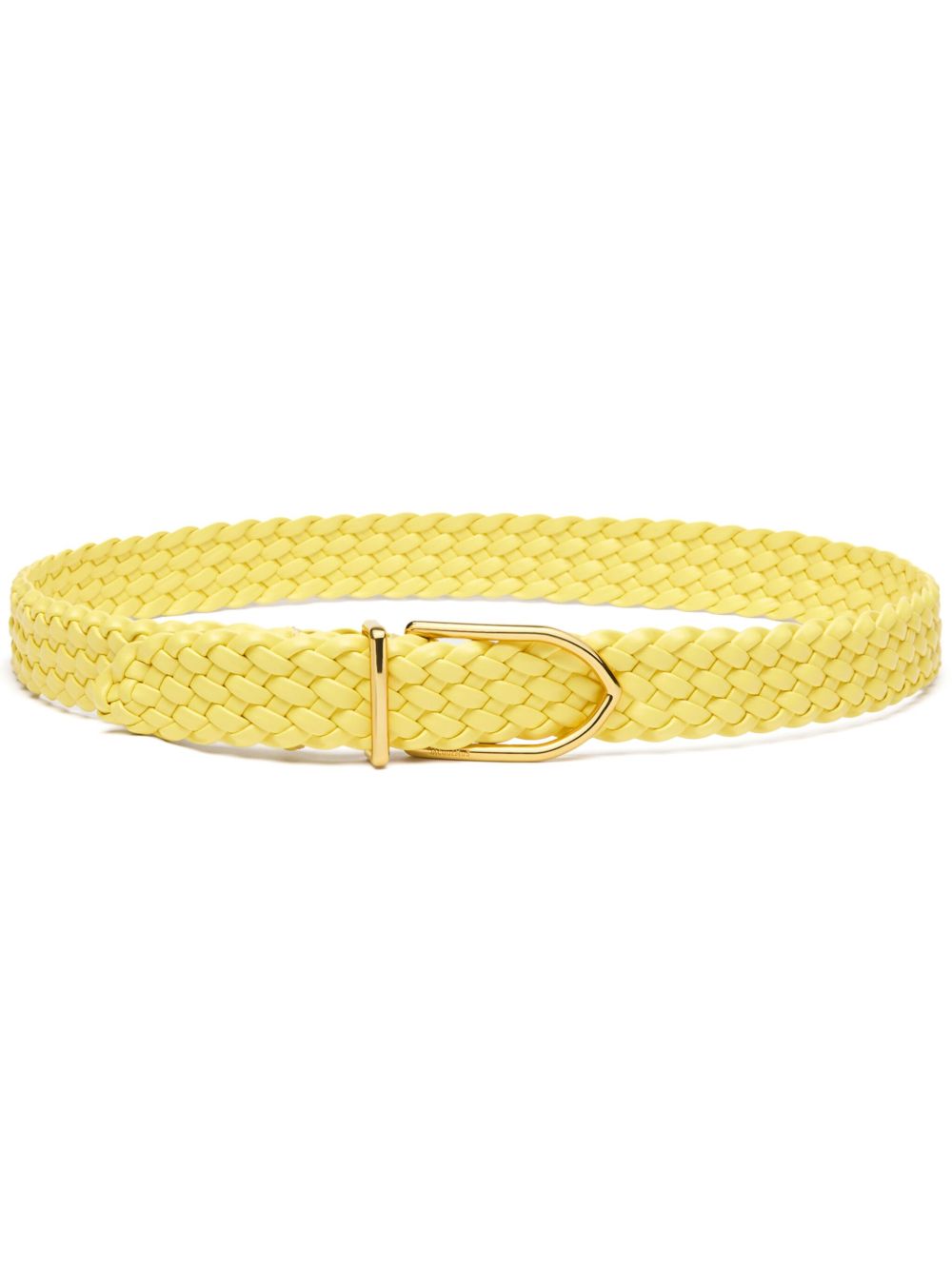 Jacquemus La Ceinture Bambino 皮质腰带 - 黄色