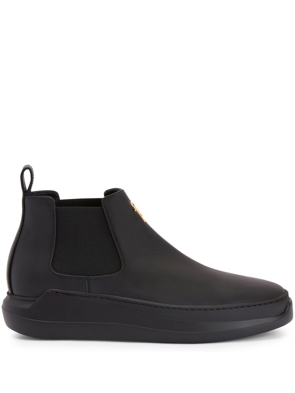 Giuseppe Zanotti Conley 高帮套穿式运动鞋 - 黑色