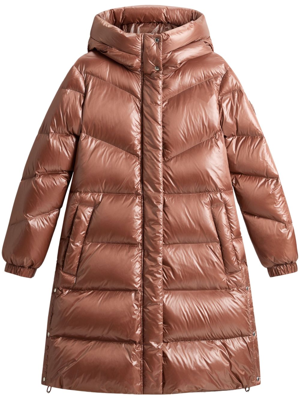 Woolrich Aliquippa 蓬松夹克 - 褐色