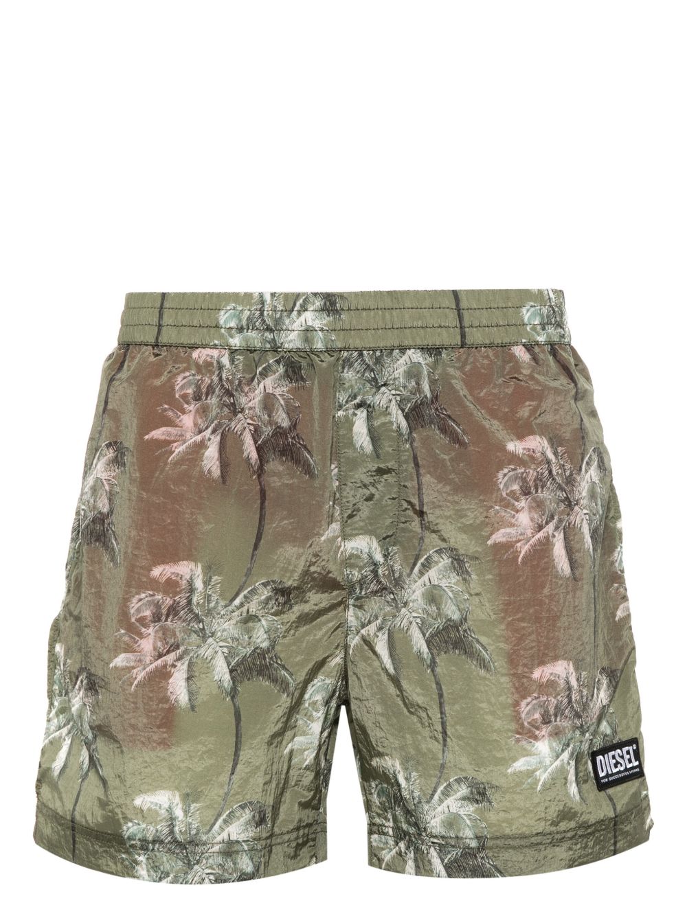 Diesel Bmbx-Rio Parachute 泳裤 - 绿色