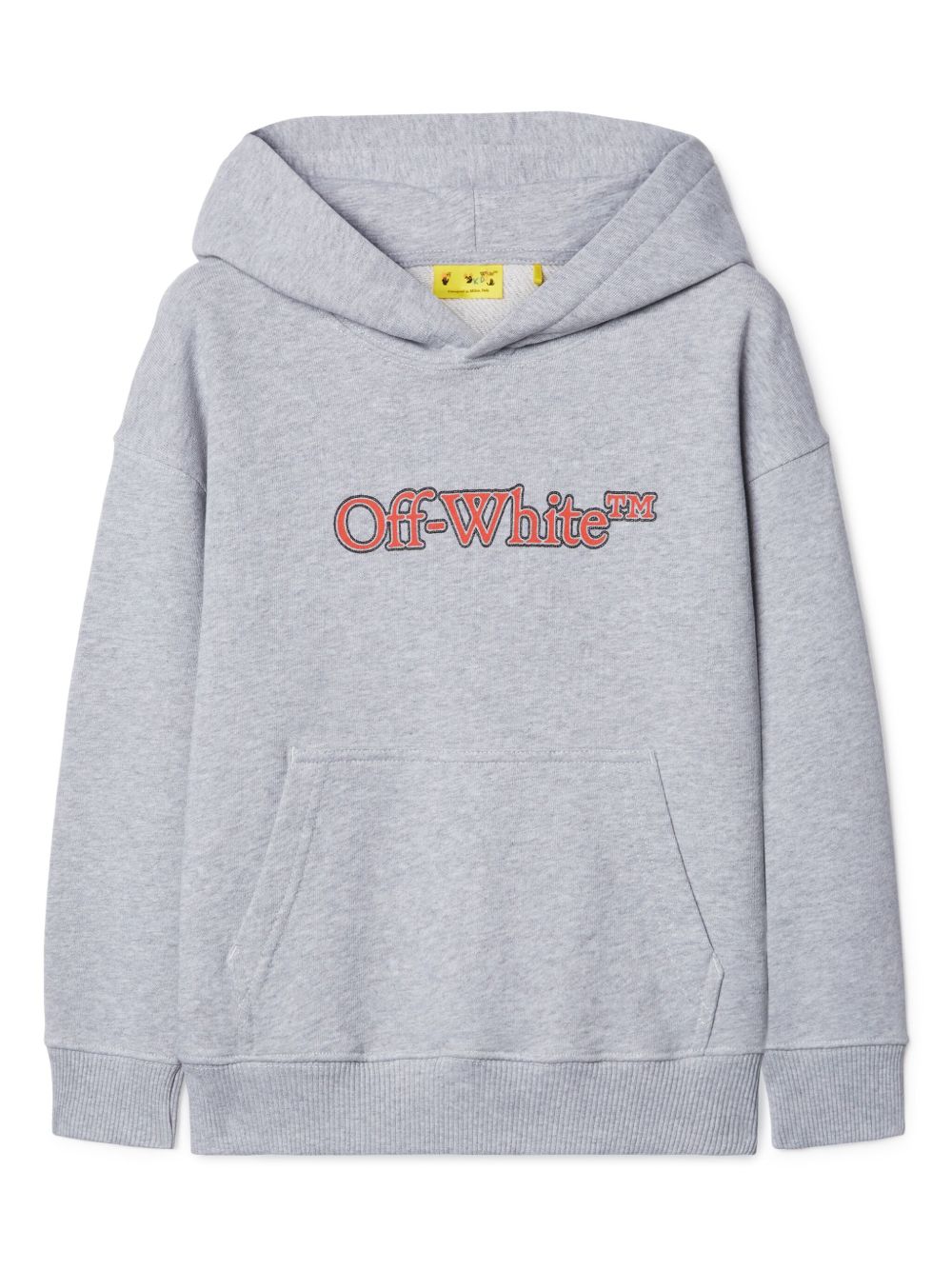 Off-White Kids Big Bookish 连帽衫 - 灰色