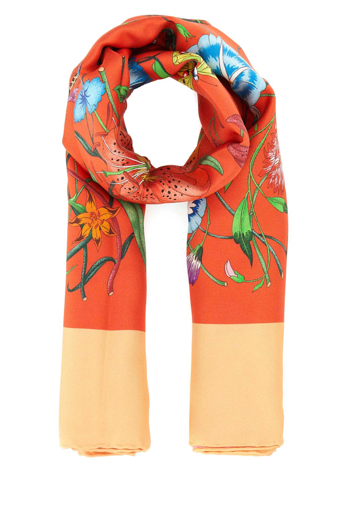 Gucci Printed Silk Foulard