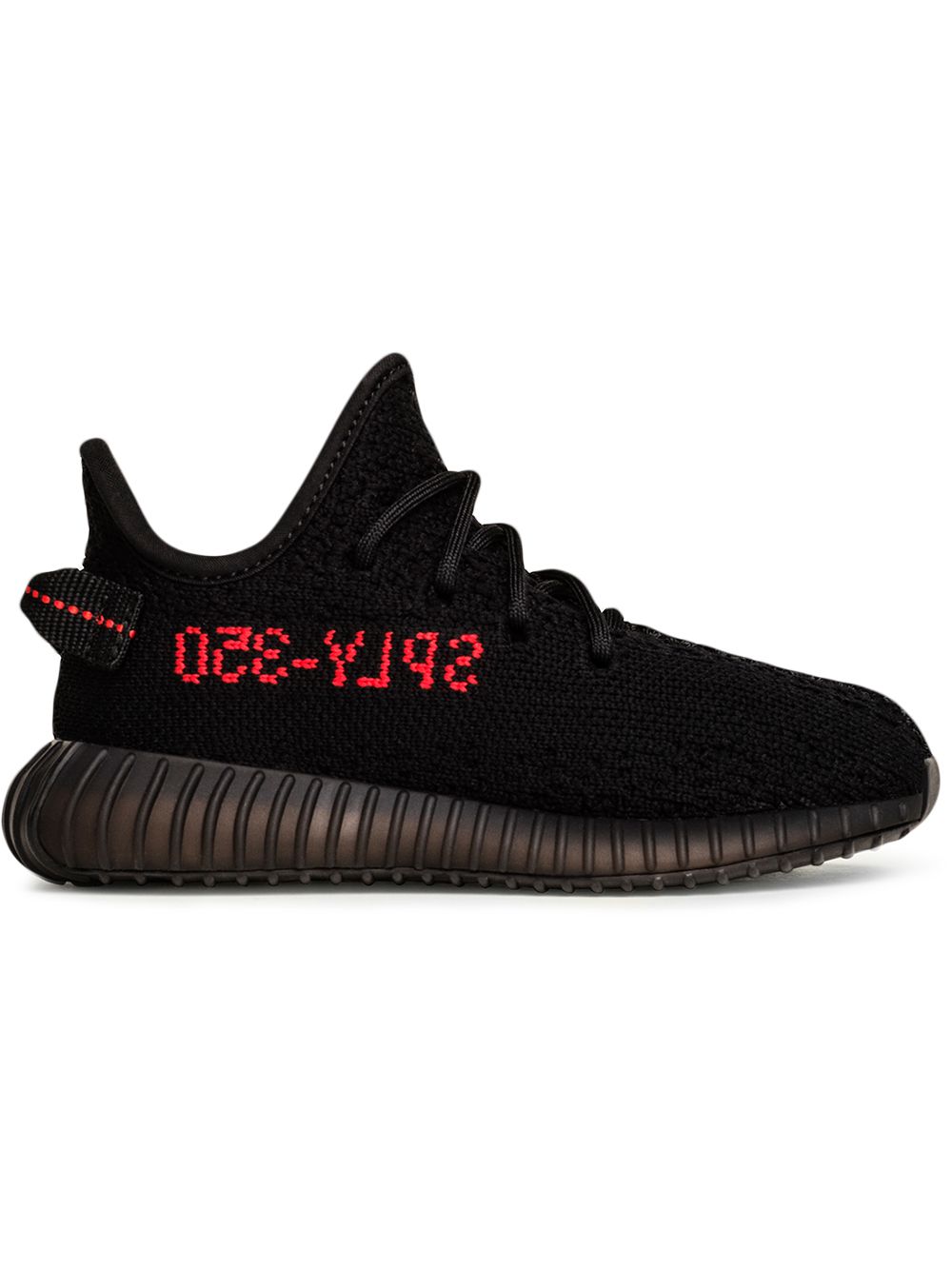 Adidas Yeezy Kids Kids S-P-L-Y运动鞋 - 黑色