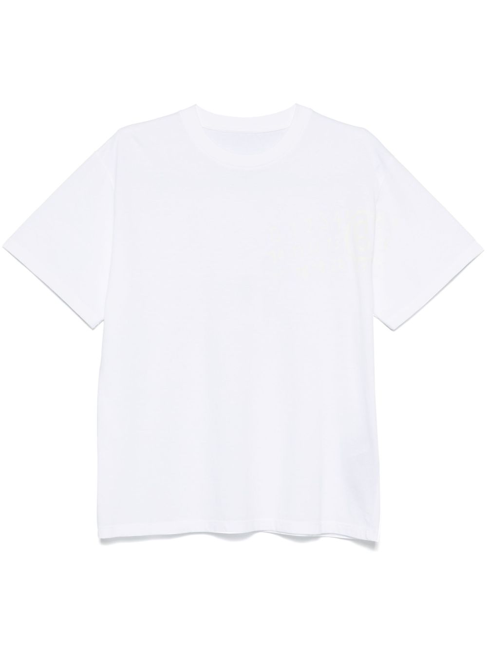MM6 Maison Margiela Numeric Handwritten T恤 - 白色