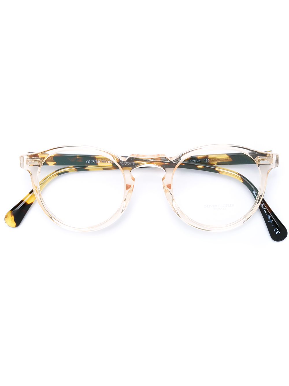 Oliver Peoples 'Gregory'眼镜 - 中性色