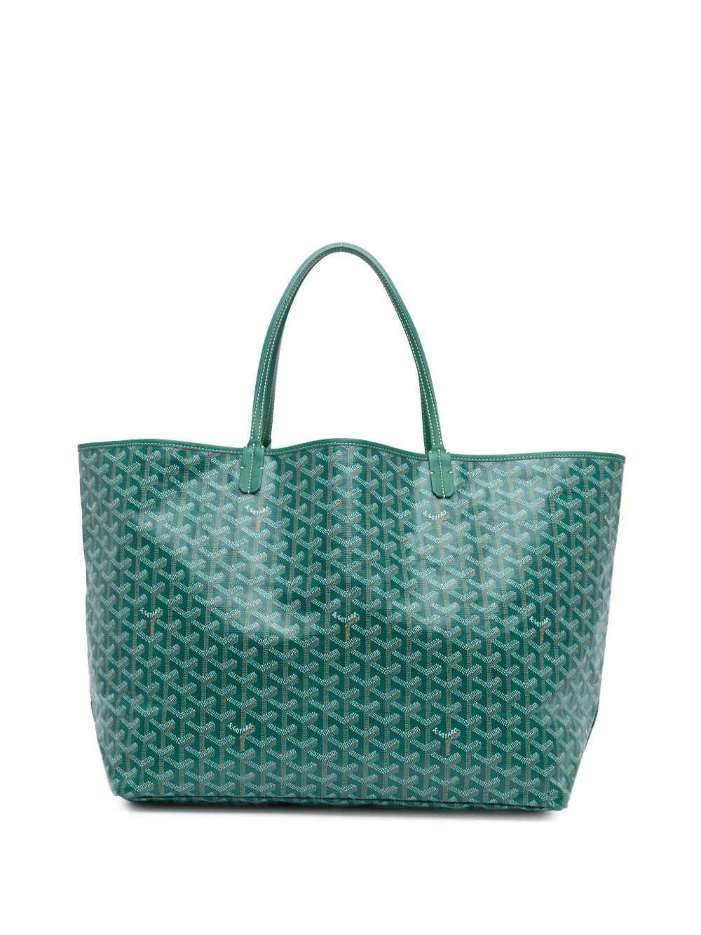 Goyard Pre-Owned 2018 Goyardine Saint Louis GM tote bag - 绿色