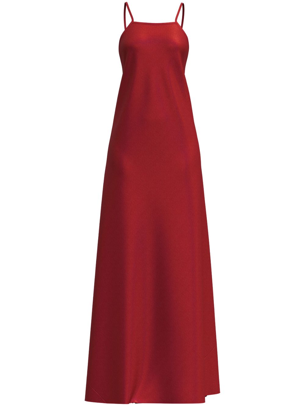 Maccapani Luna maxi dress - 红色