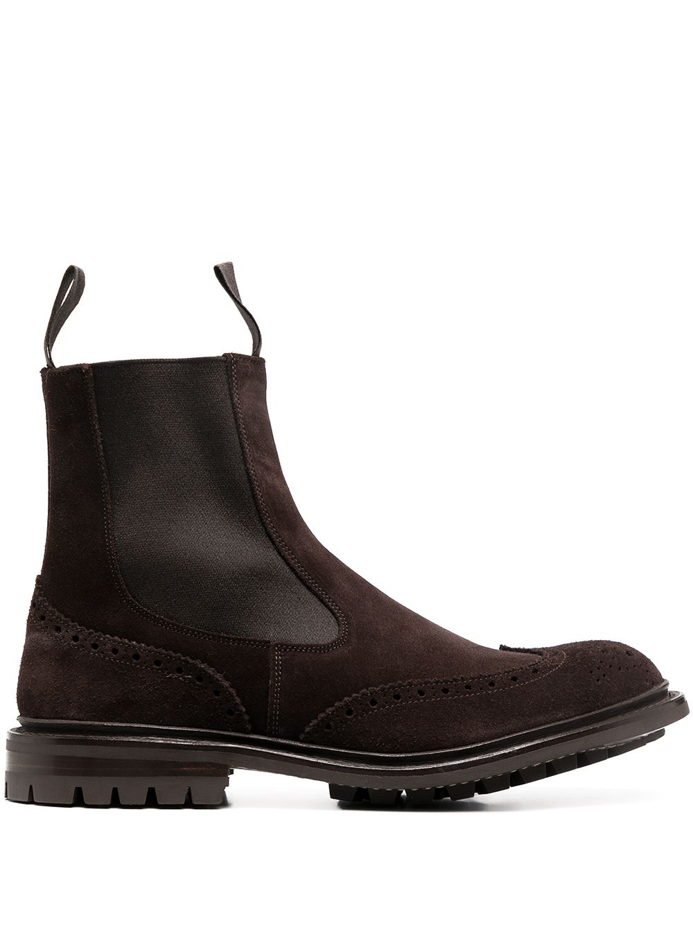 Tricker's Henry Country Dealer 短靴 - 褐色