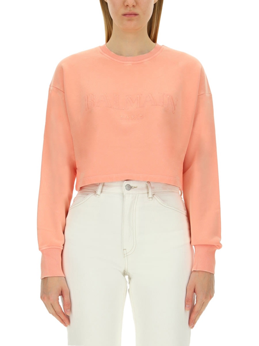 Balmain 带Logo卫衣
