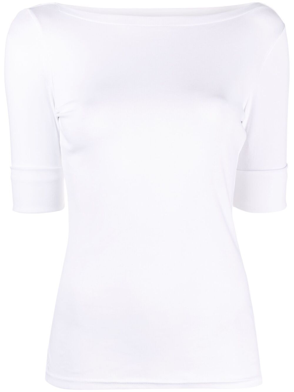 Lauren Ralph Lauren Judy 一字领上衣 - 白色