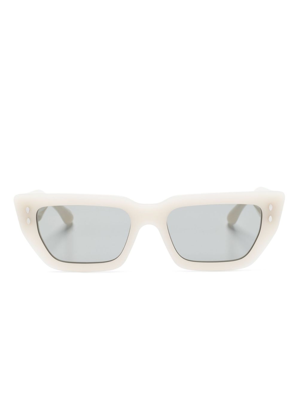 Isabel Marant Eyewear 长方形框太阳眼镜 - 中性色