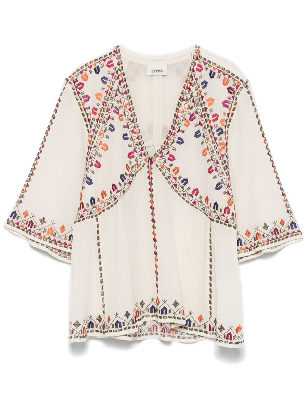 ISABEL MARANT Santia 罩衫 - 中性色