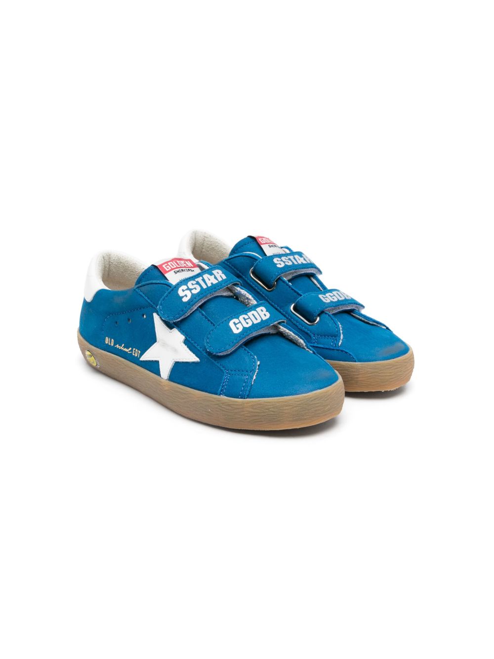 Golden Goose Kids Old School 板鞋 - 蓝色