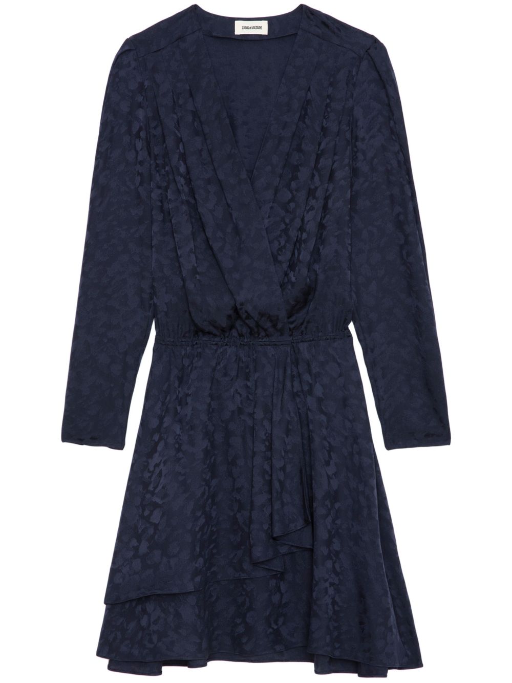 Zadig&Voltaire Rogers Jac Leo 迷你连衣裙 - 蓝色