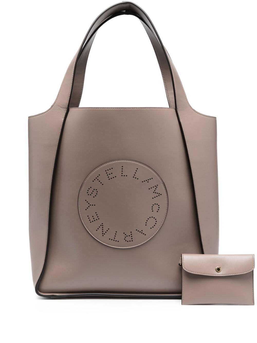Stella McCartney Stella Logo 中号手提包 - 中性色