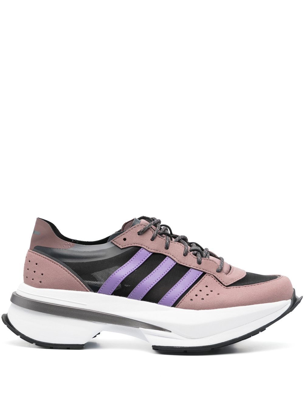adidas 厚底低帮运动鞋 - 中性色