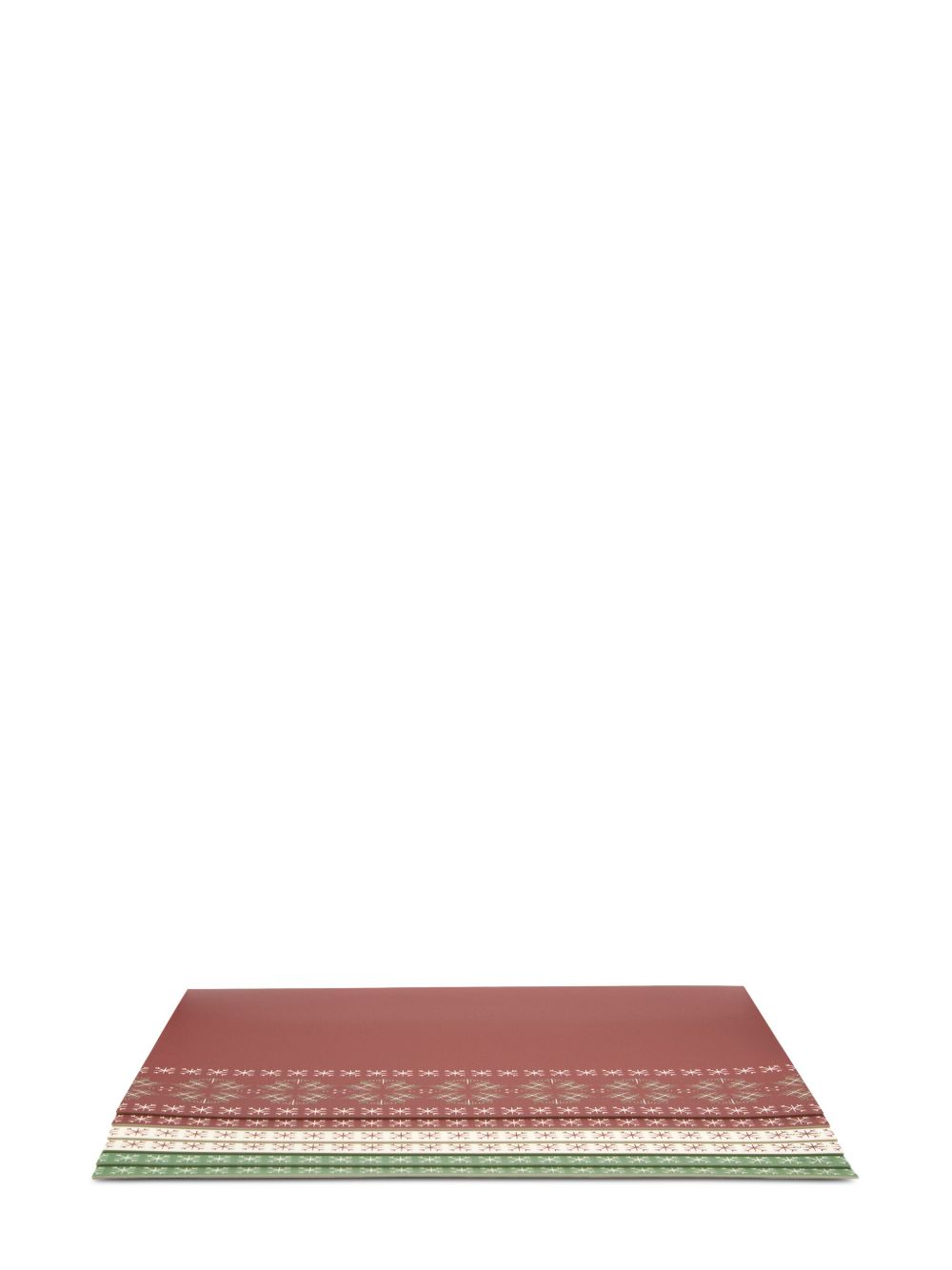 CU I SEEYOU snowflake-print platemat (set of six) - 绿色