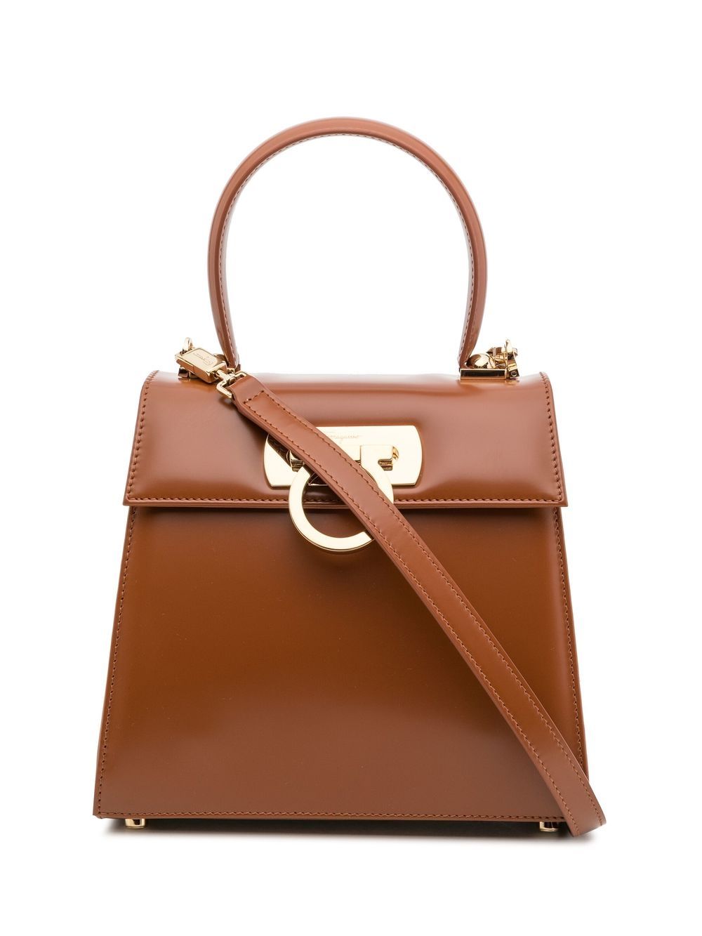 Ferragamo Iconic 托特包 - 褐色