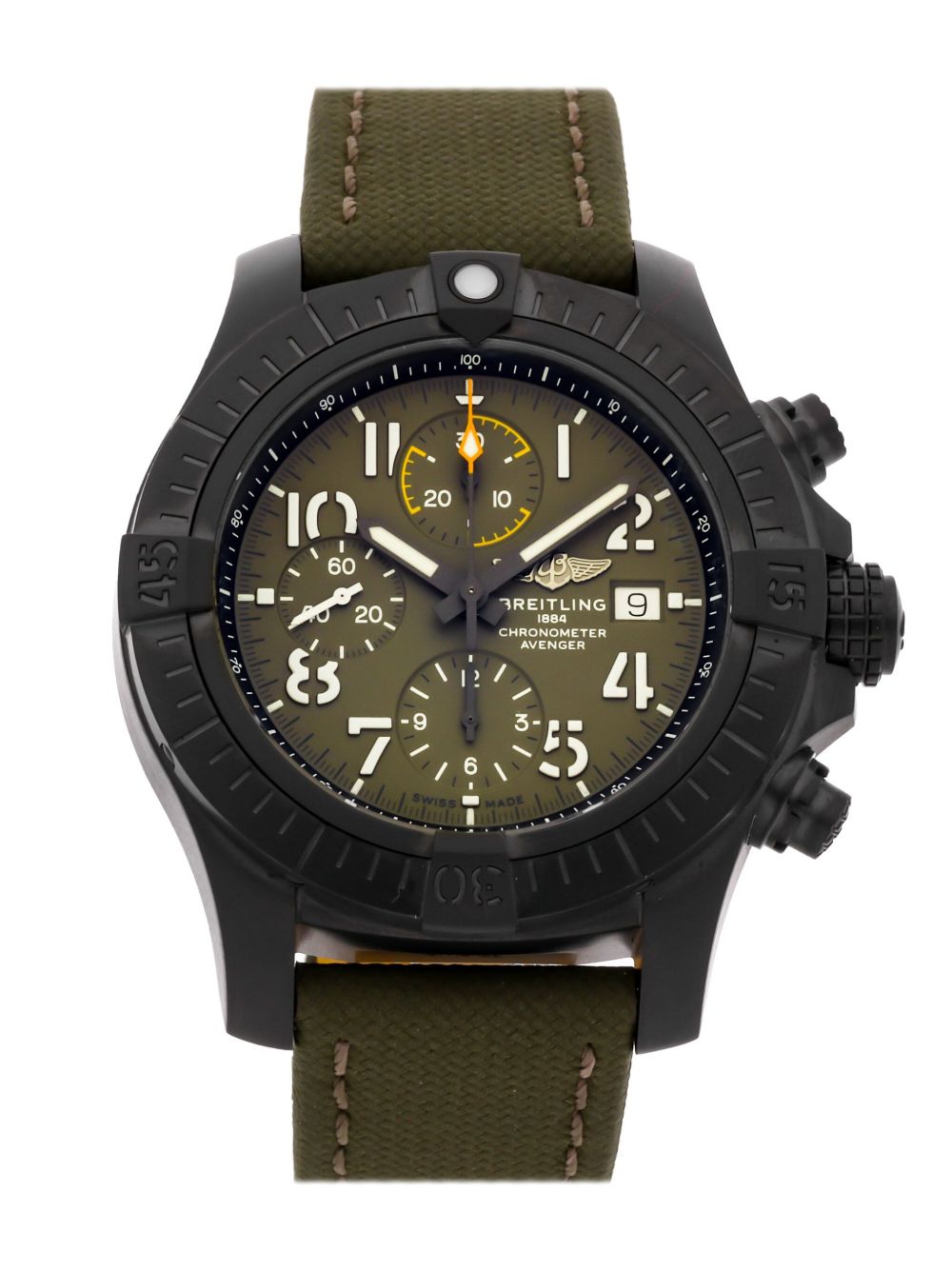 Breitling Avenger Chronograph Night Mission 45毫米腕表（典藏款） - 绿色