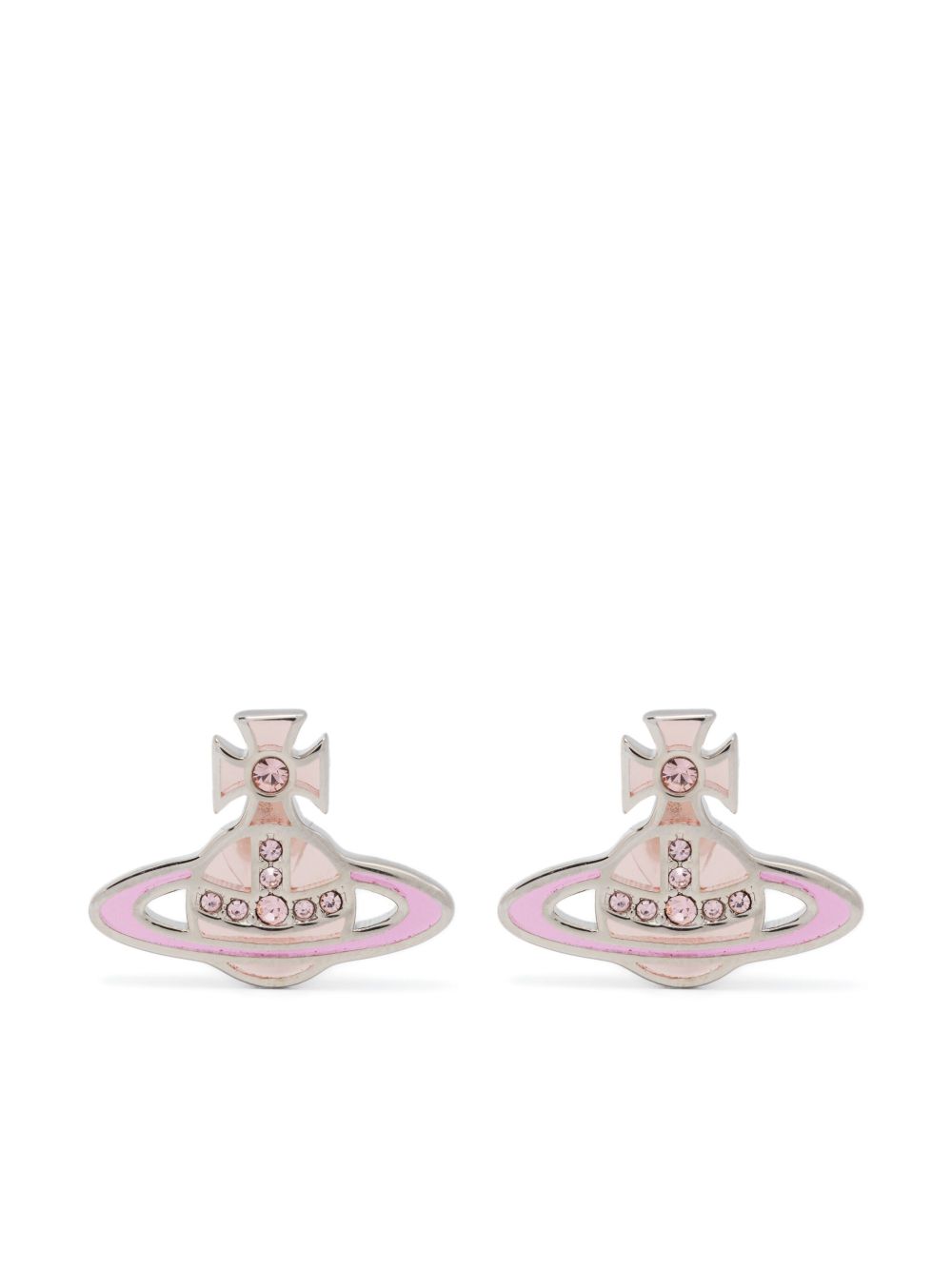 Vivienne Westwood Orb 耳环 - 银色