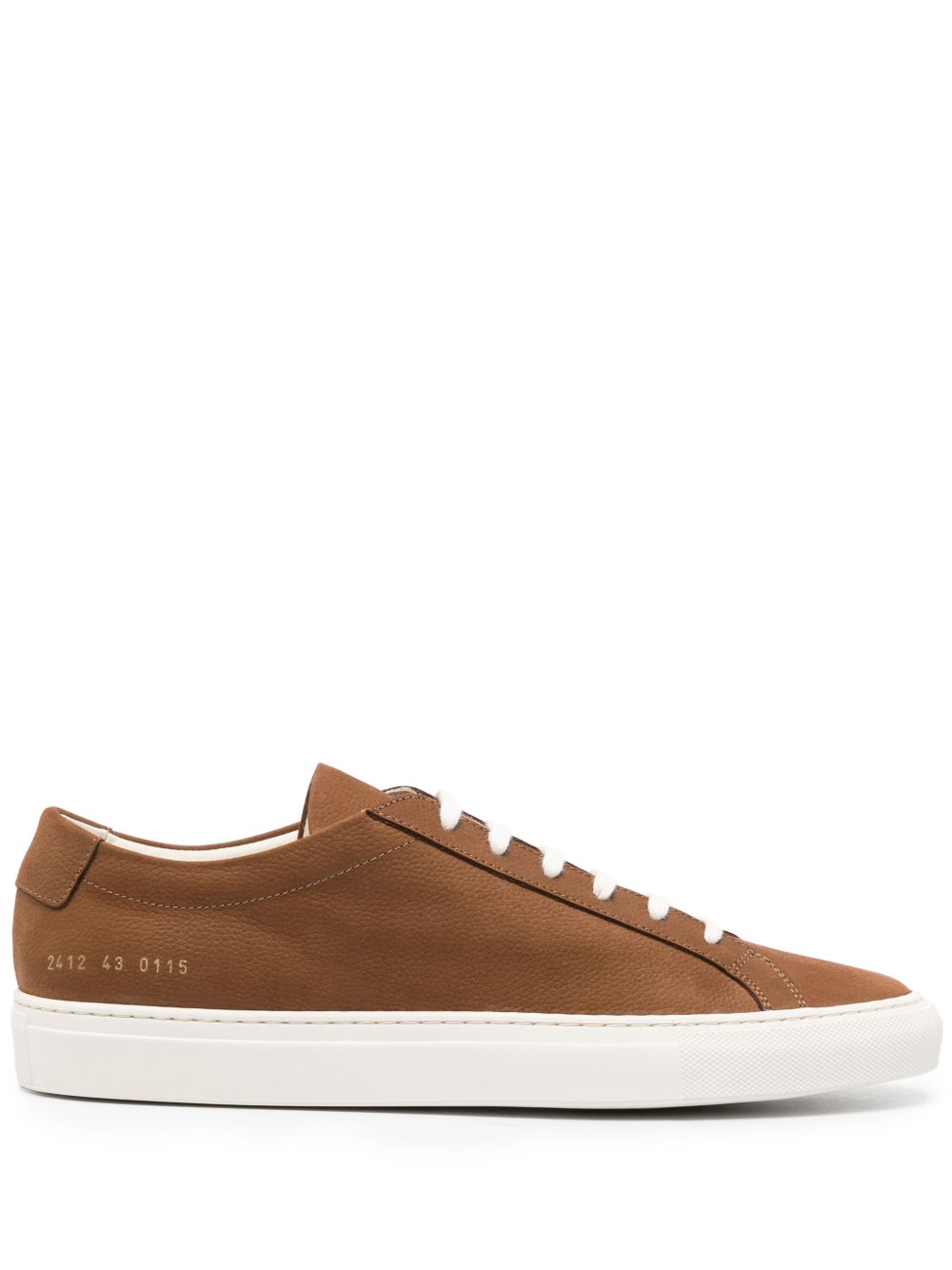 Common Projects Achilles 皮质运动鞋 - 褐色