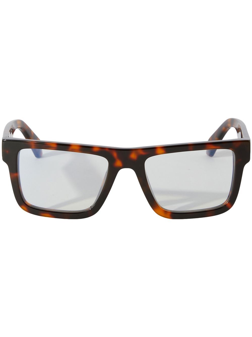 Off-White Eyewear 方框光学眼镜 - 褐色