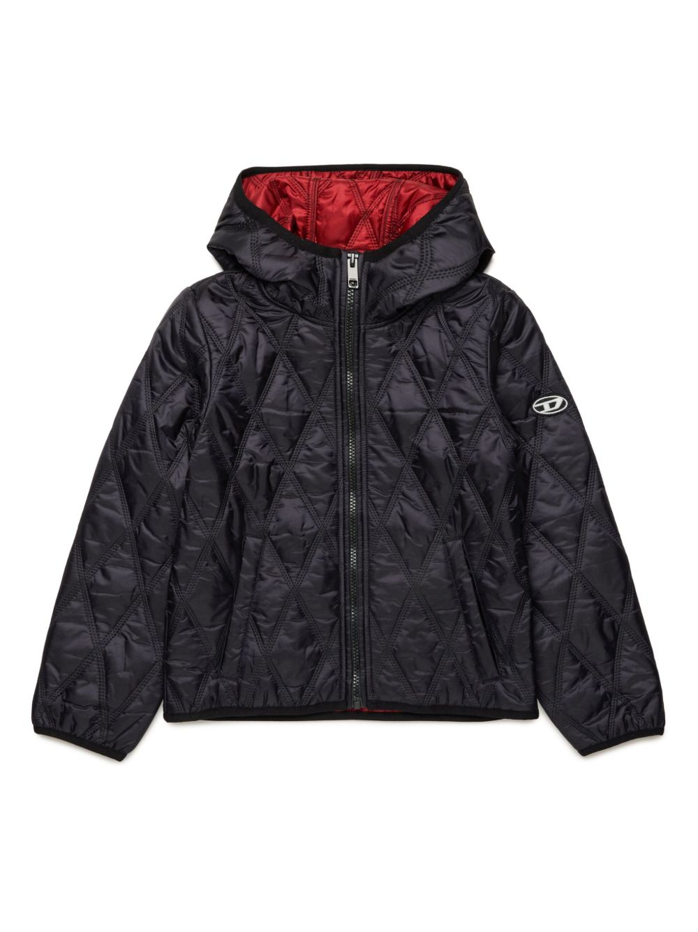 Diesel Kids Jfokker 夹克 - 黑色
