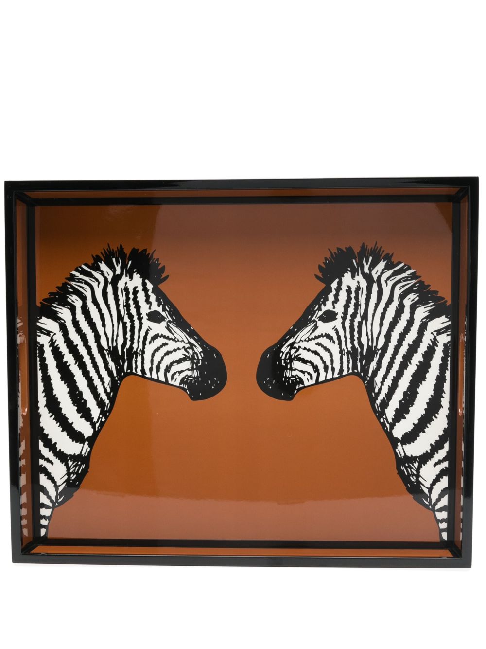 Jonathan Adler Zebra 托盘 - 褐色
