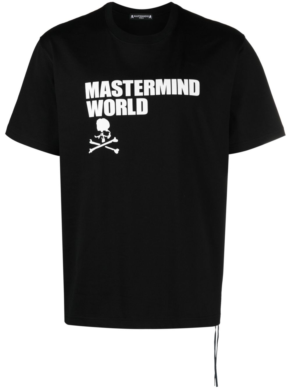 Mastermind Japan 标语印花棉T恤 - 黑色