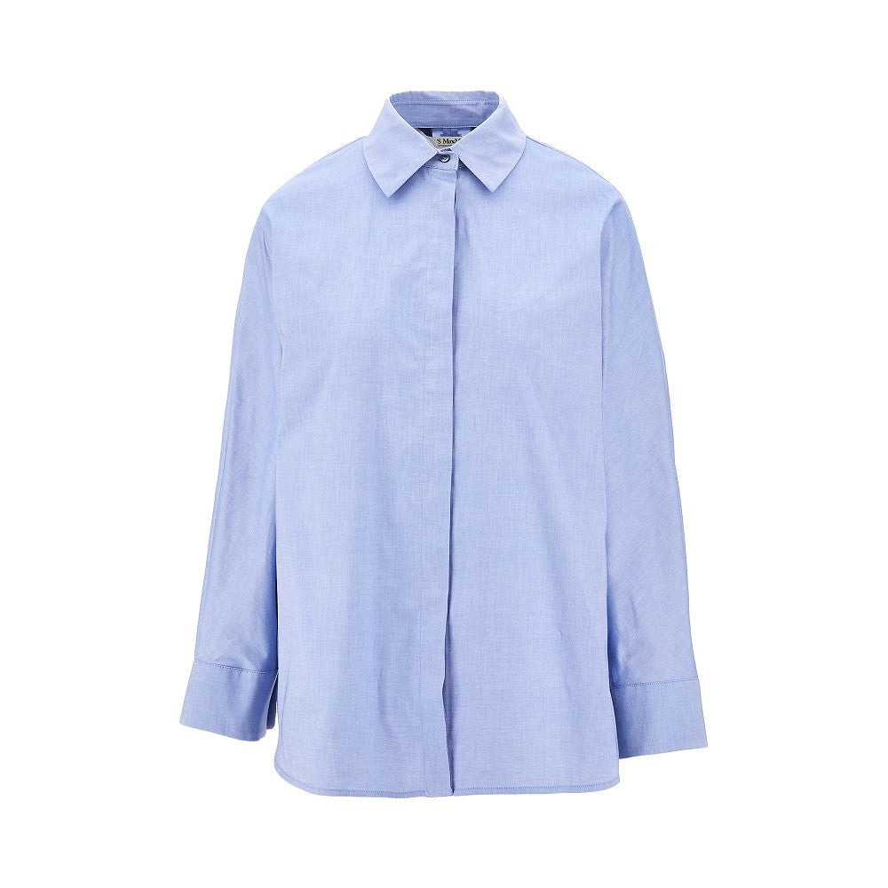 MAX MARA S Cotton Oxford shirt Woman 46