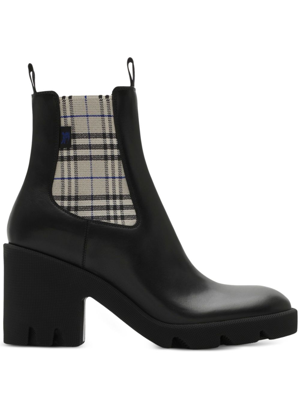 Burberry Stride 高跟靴（8.5厘米） - 黑色