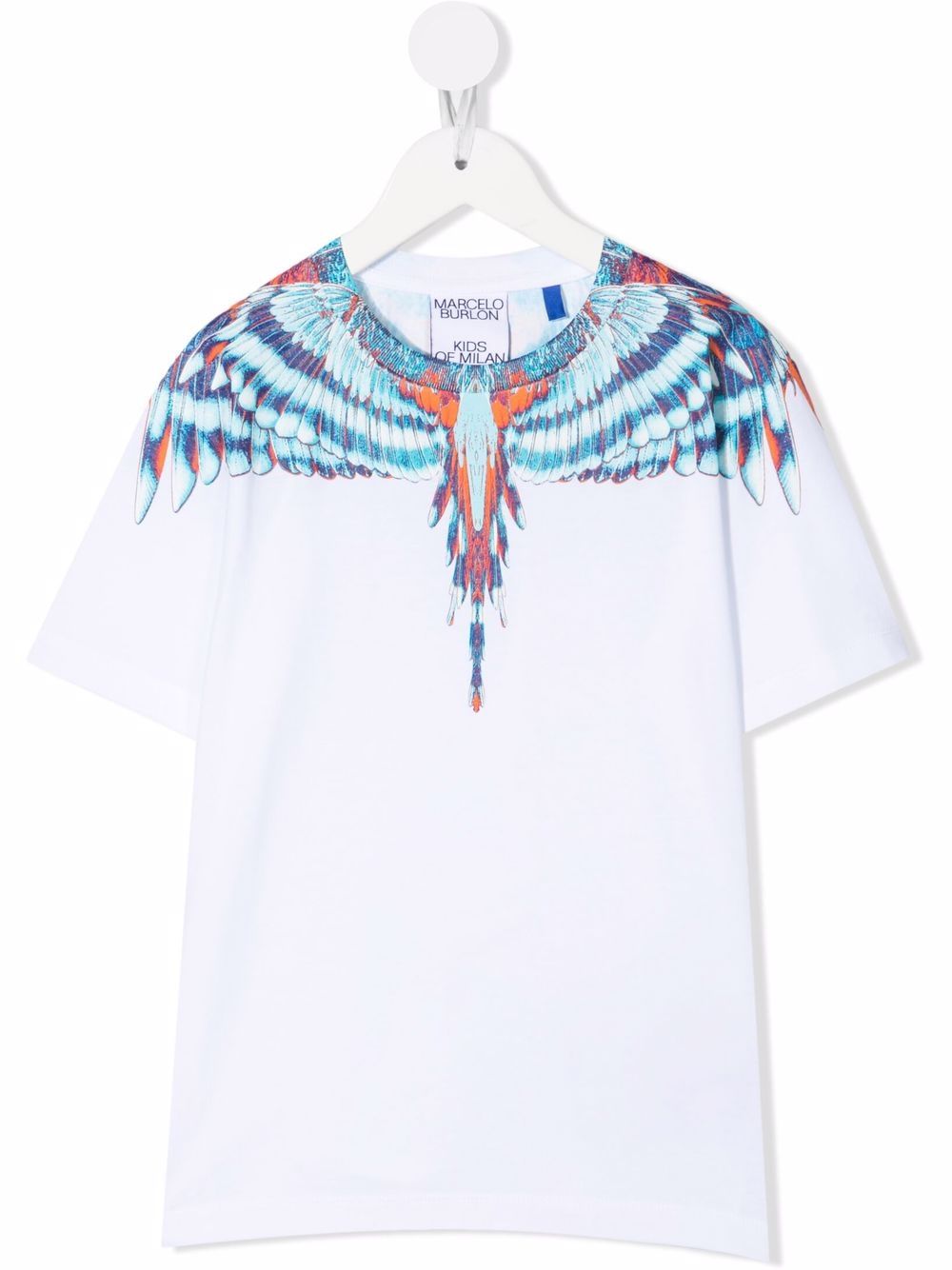 Marcelo Burlon County Of Milan Kids Wings 印花T恤 - 白色