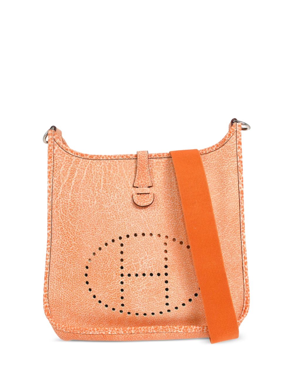 Hermès Pre-Owned Dalmatian Evelyne 29 PM 单肩包（2002年典藏款） - 橘色