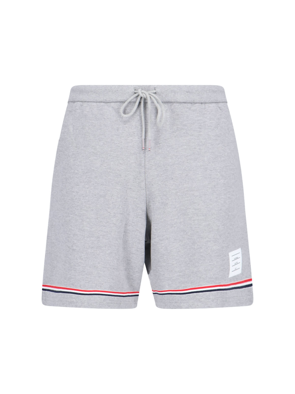 Thom Browne Logo Jogger Shorts