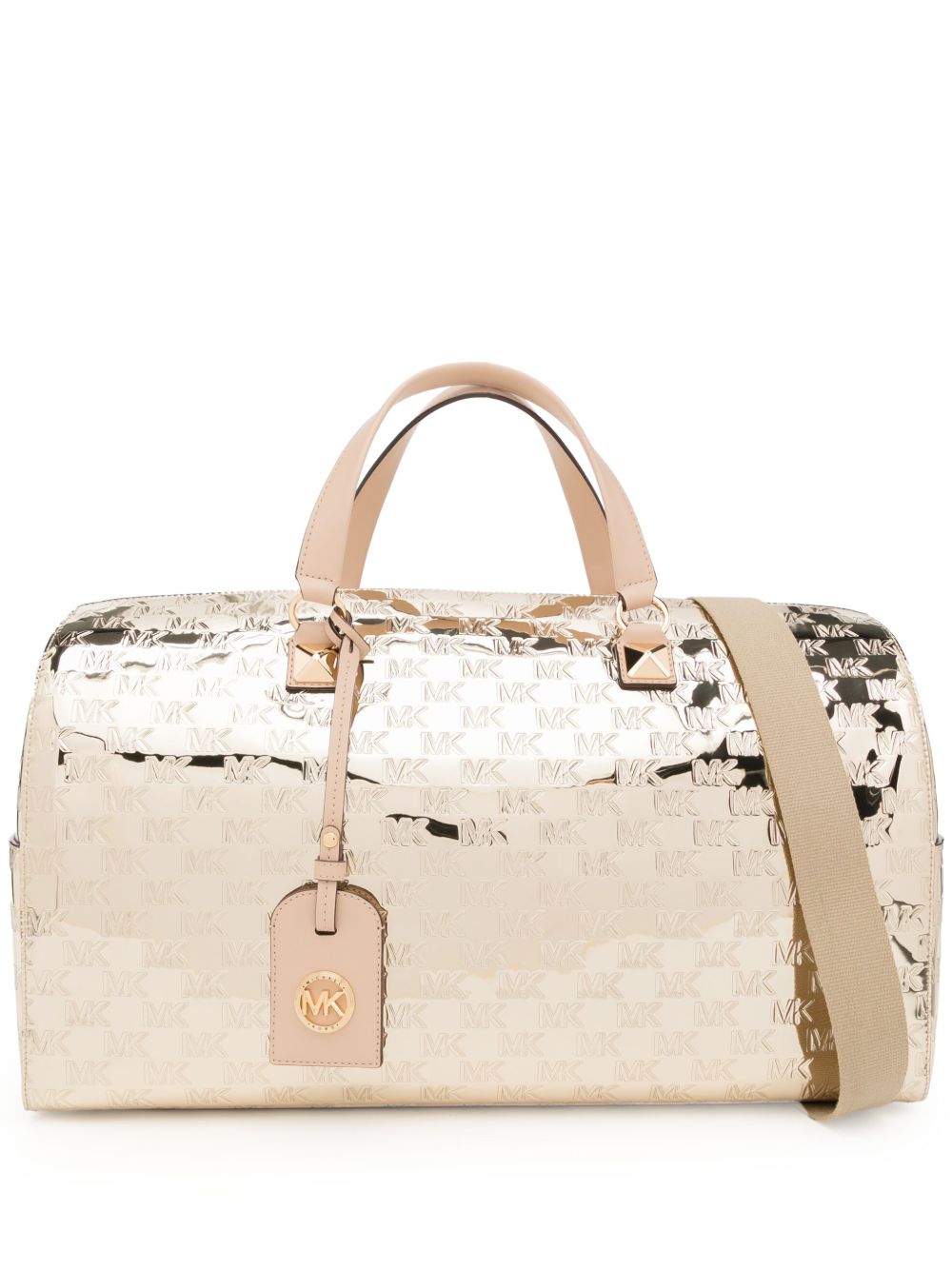 Michael Kors Grayson XL 手提旅行袋 - 金色