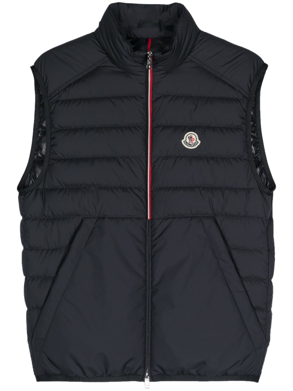 Moncler Rabuons 填充马甲 - 蓝色
