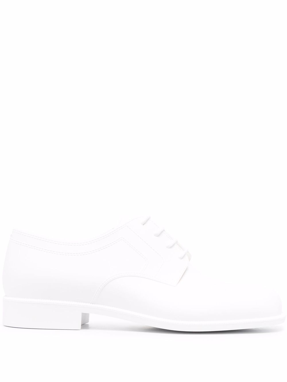 Maison Margiela Tabi 系带布洛克鞋 - 白色