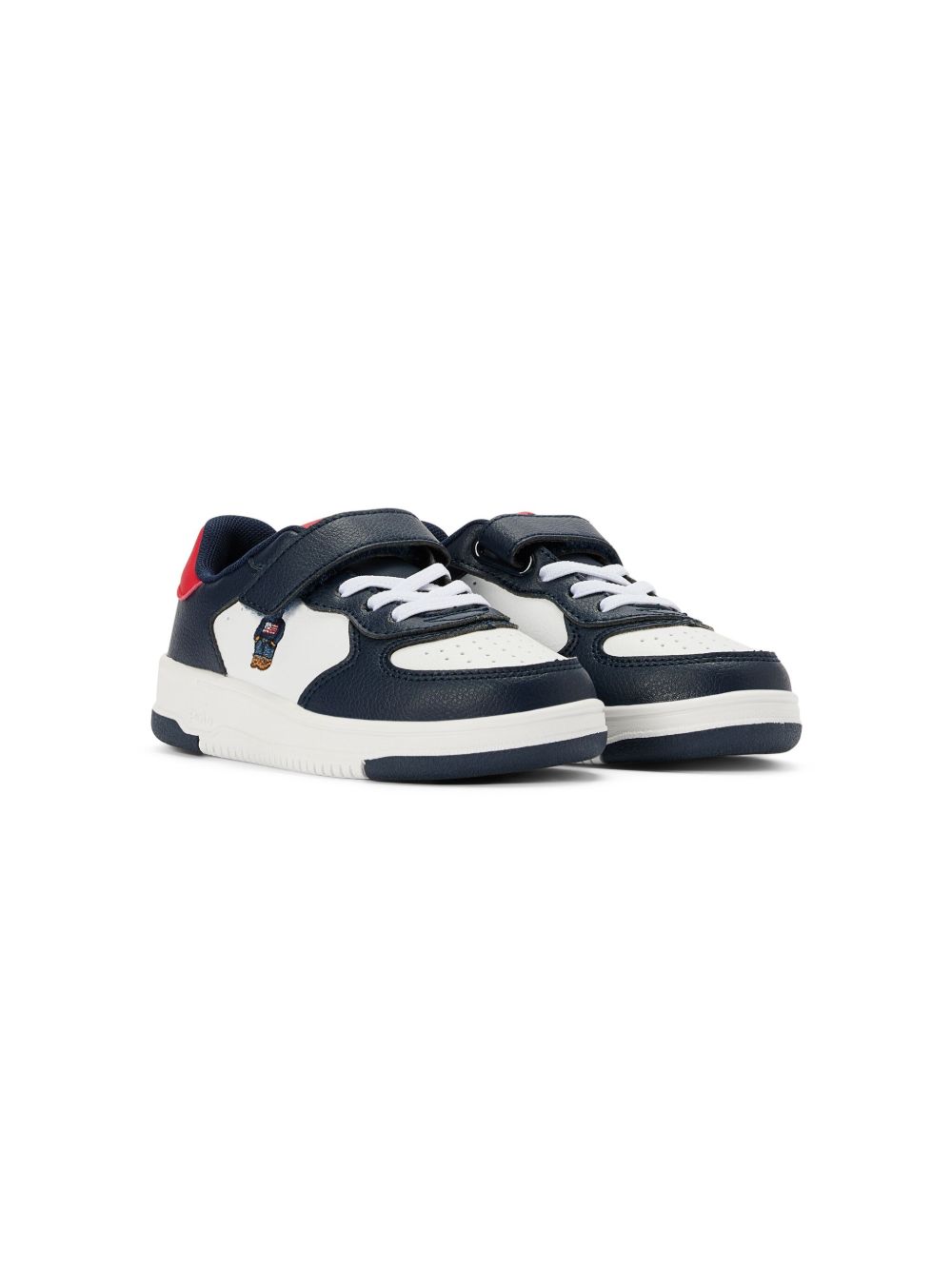 POLO RALPH LAUREN KIDS Masters Court 运动鞋 - 白色
