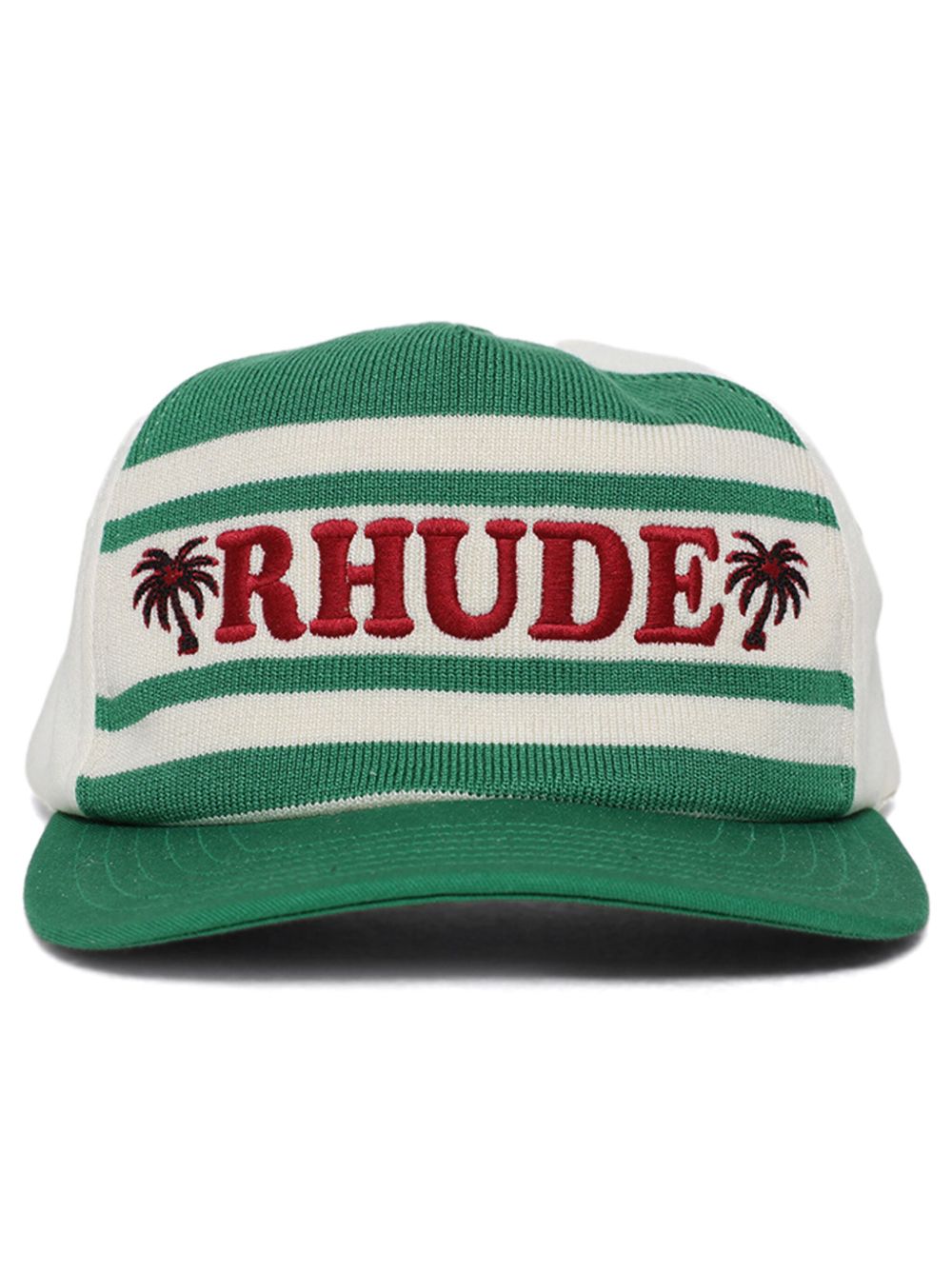 RHUDE Beach Club 刺绣棒球帽 - 绿色