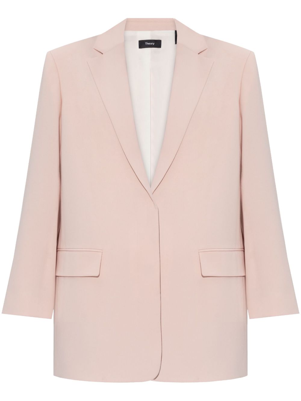 Theory single-breasted blazer - 粉色