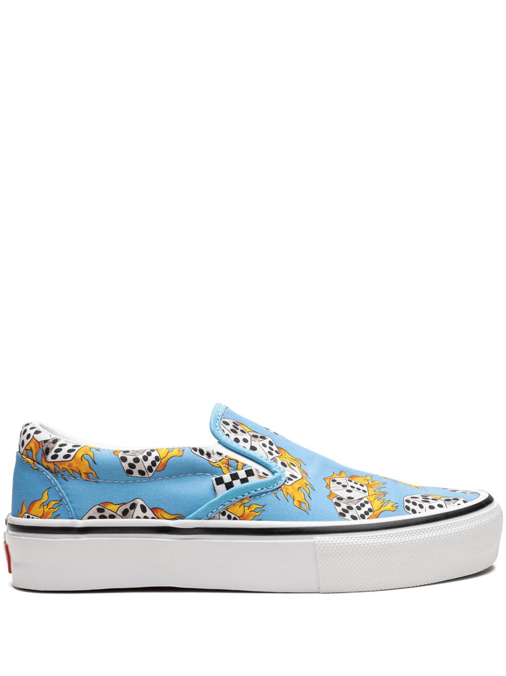 Vans Skate Slip-On 运动鞋 - 蓝色