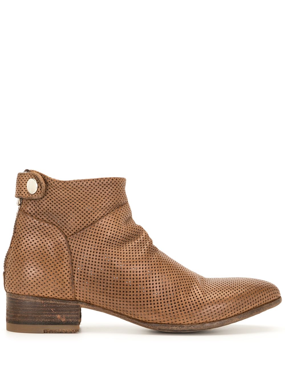 Officine Creative Seline 及踝靴 - 褐色