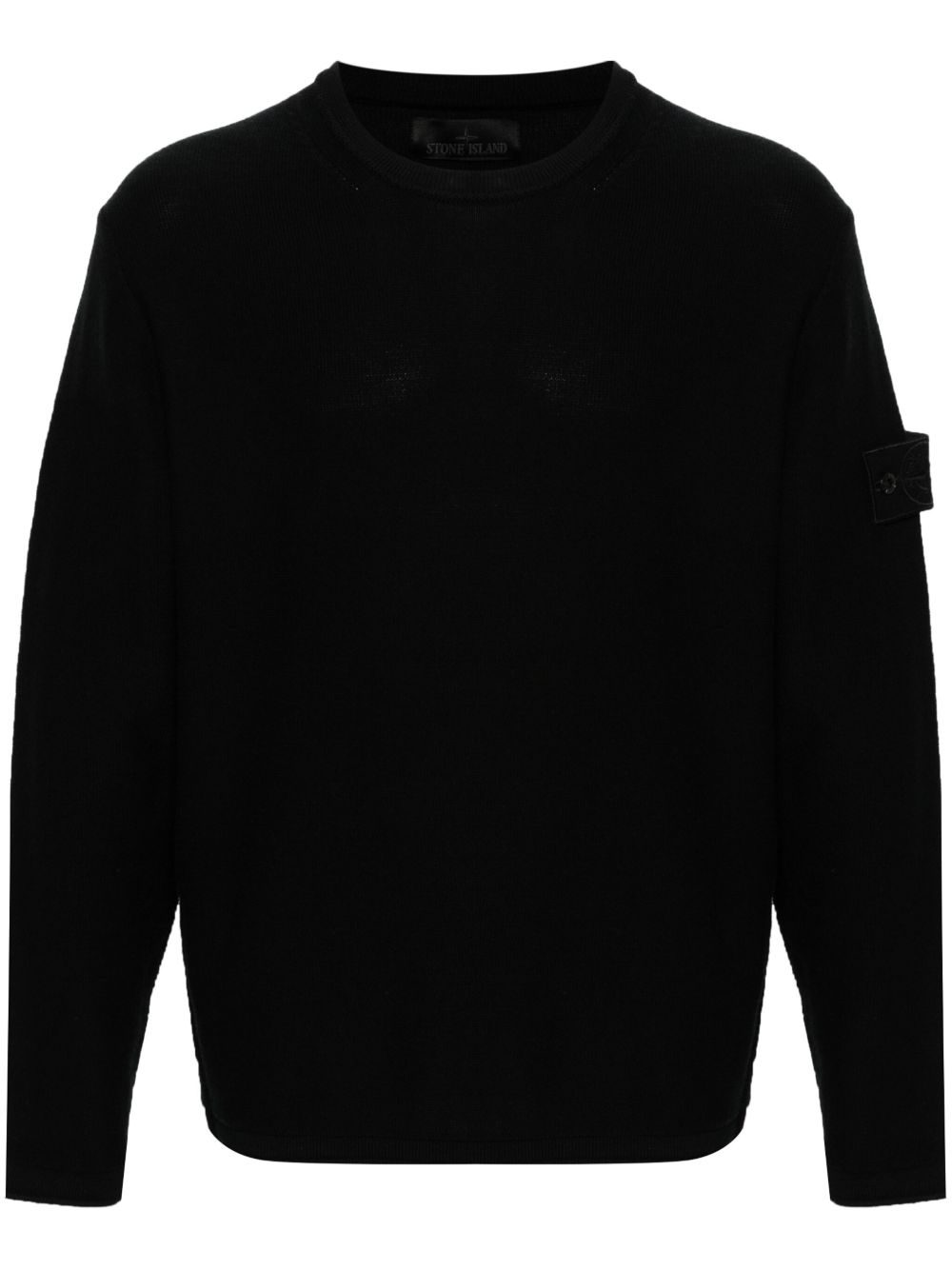Stone Island 罗盘徽章毛衣 - 黑色