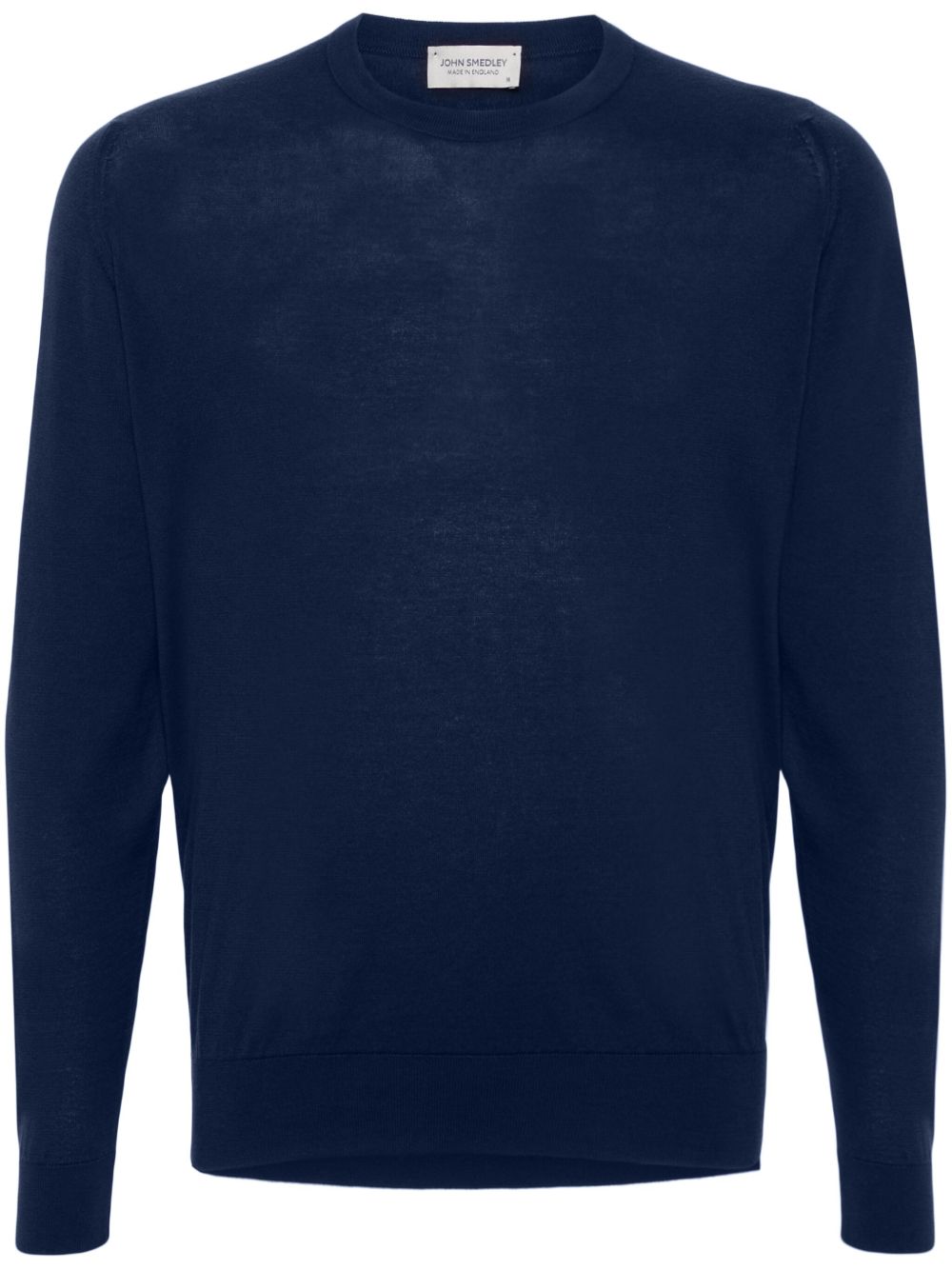 John Smedley Rowland 棉质毛衣 - 蓝色