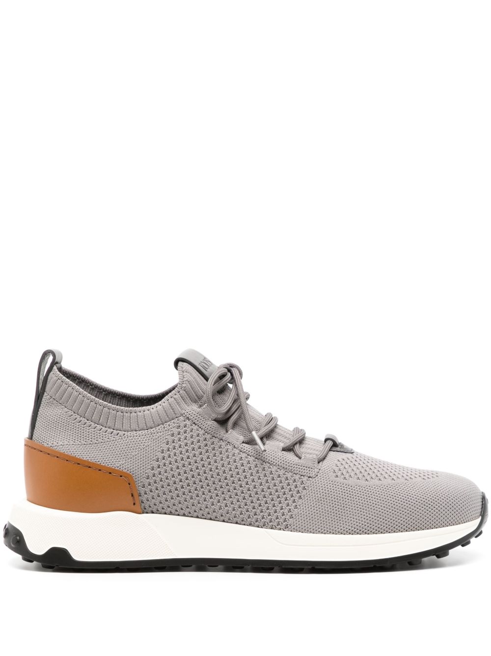 Tod's 袜式系带运动鞋 - 灰色